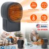 500W Portable Electric Space Heater Mini Desktop Fan Heater Personal Small Space Heater for Home Office