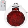 900W Portable Heater Fan Wall Outlet Space Heater Plug-in Heater Adjustable Temperature Auto Shut off w/Remote Control