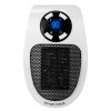 500W Portable Heater Fan Wall Outlet Space Heater Plug-in Heater Adjustable Temperature Auto Shut off w/ Remote Control