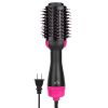 Hot Hair Brush 4 In 1 Hair Dryer Volumizer Brush Dryer Comb For Straightening Curling Drying