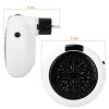 900W Portable Heater Fan Wall Outlet Space Heater Plug-in Heater Adjustable Temperature Auto Shut off w/Remote Control