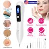 Skin Tag Repair Kit Portable Beauty Equipment Multi-Level with Home Usage USB Charging LCD Level Adjustable 6 Replaceable Needles