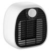 1000W Portable Electric Heater Cooler 3 Gear PTC Ceramic Space Heater Overheating Tip Over Protection 3S Heating Space for 269 sqft Home Office Use