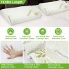 Bamboo Memory Foam Sleep Pillow Contoured Cervical Orthopedic Pillow Neck Support Breath Pillow