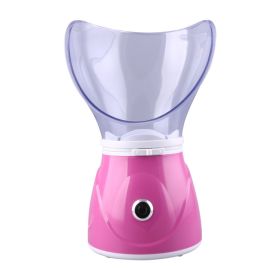 Humidifying and hydrating atomized steam face tester (Option: Pink-UK)