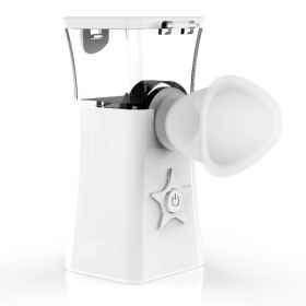 Spray Moisturizing Device Face Steamer Beauty Device (Option: White-USB)